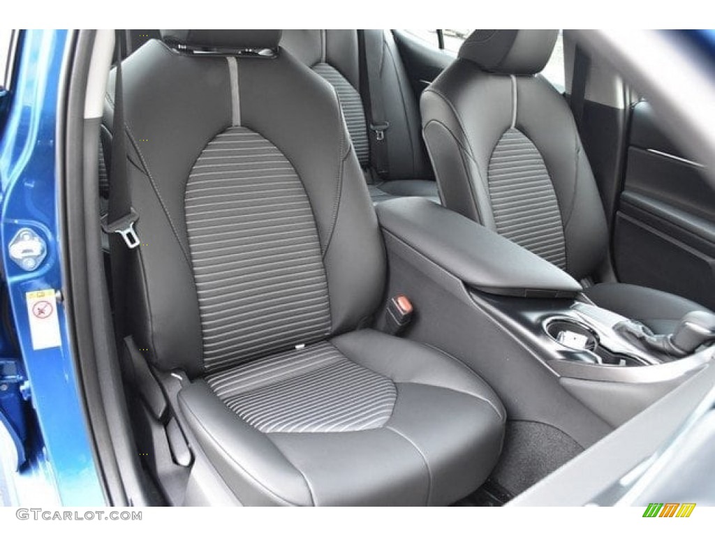 2018 Camry SE - Blue Streak Metallic / Black photo #13