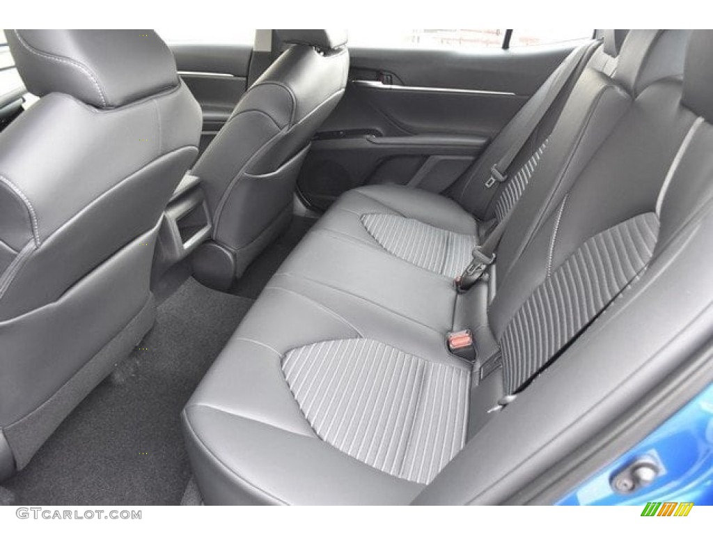 2018 Camry SE - Blue Streak Metallic / Black photo #15