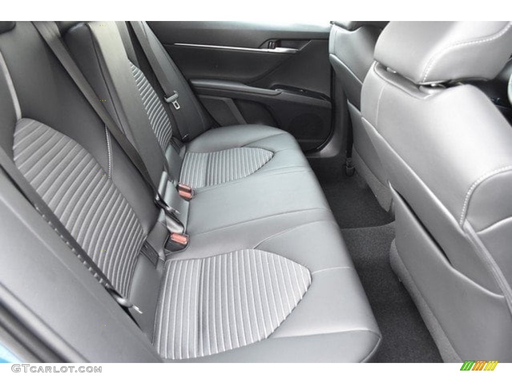 2018 Camry SE - Blue Streak Metallic / Black photo #18
