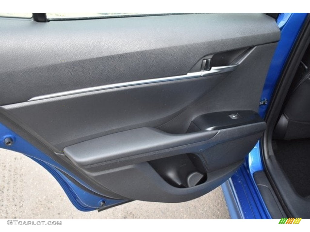 2018 Camry SE - Blue Streak Metallic / Black photo #21