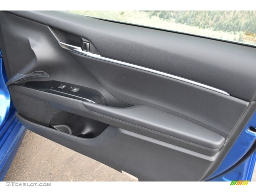 2018 Camry SE - Blue Streak Metallic / Black photo #22
