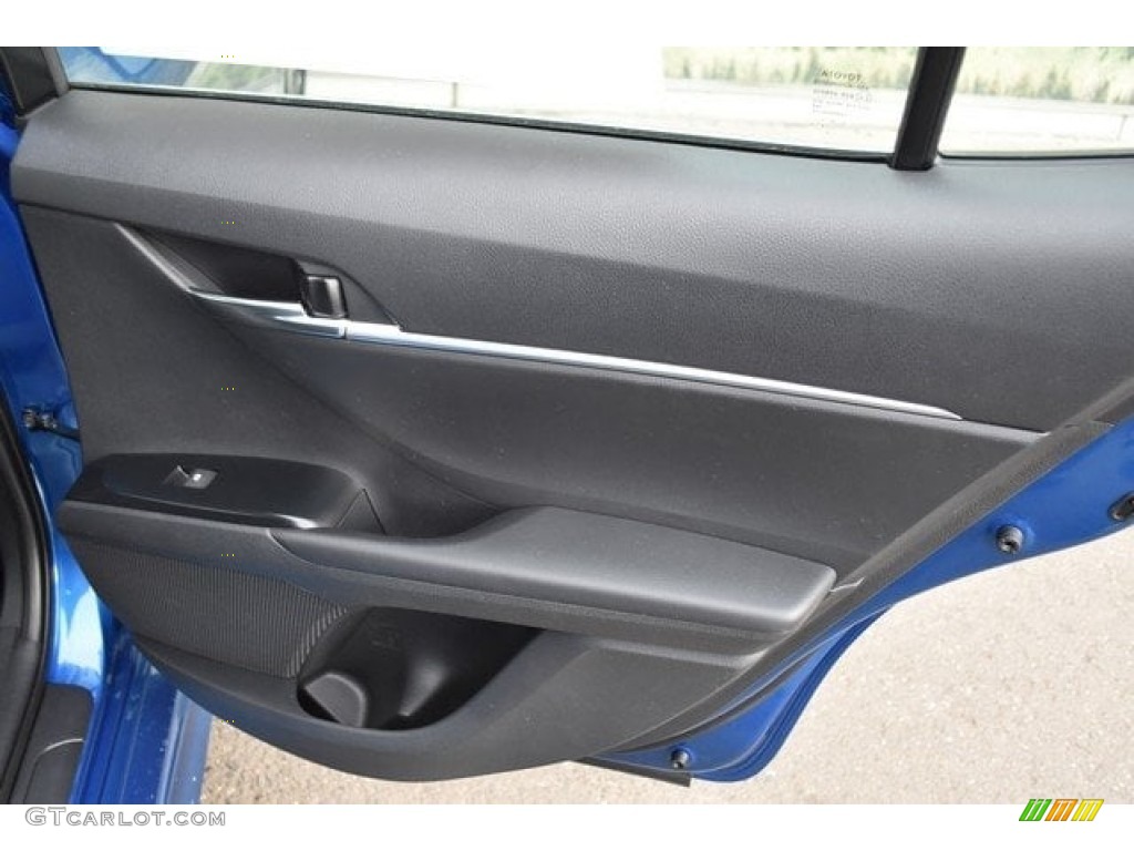 2018 Camry SE - Blue Streak Metallic / Black photo #23