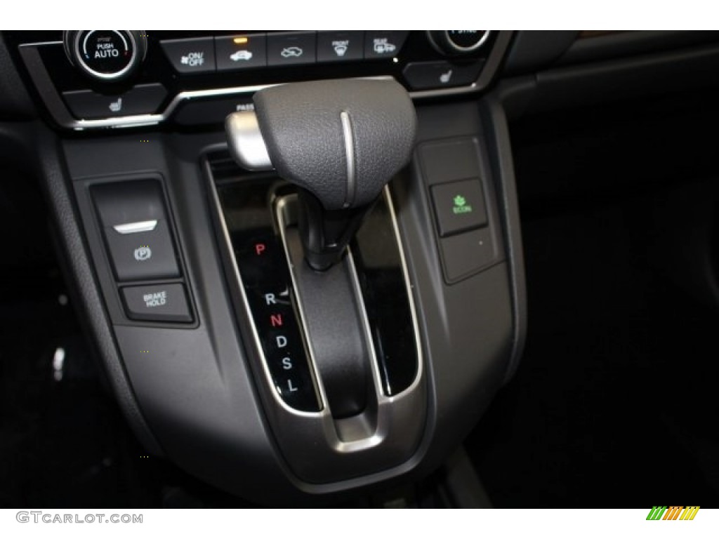2018 CR-V EX - Basque Red Pearl II / Gray photo #27