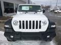 2018 Bright White Jeep Wrangler Unlimited Sport 4x4  photo #8