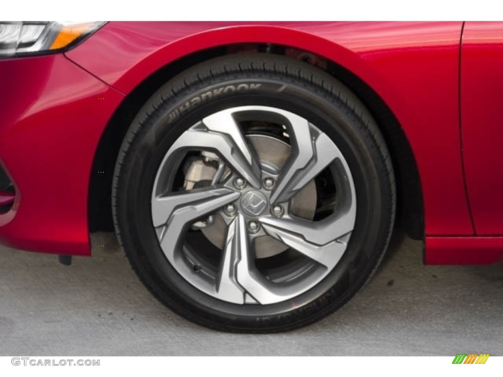 2018 Accord EX-L Sedan - Radiant Red Metallic / Ivory photo #13