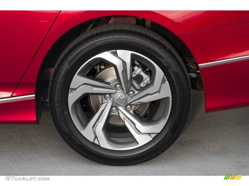 2018 Accord EX-L Sedan - Radiant Red Metallic / Ivory photo #14