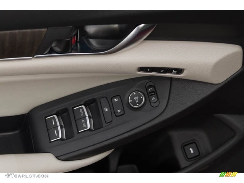 2018 Accord EX-L Sedan - Radiant Red Metallic / Ivory photo #17