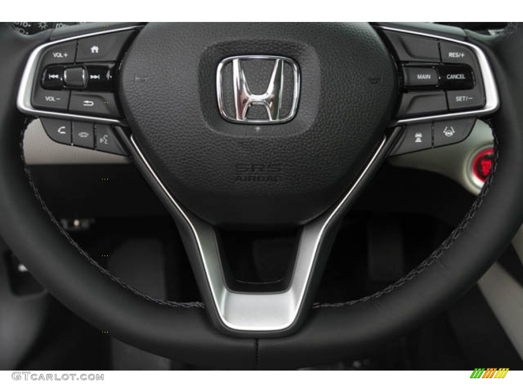 2018 Accord EX-L Sedan - Radiant Red Metallic / Ivory photo #22