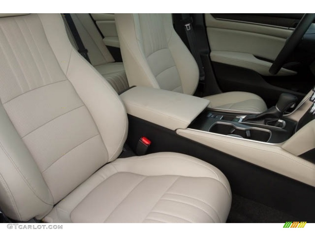 2018 Accord EX-L Sedan - Radiant Red Metallic / Ivory photo #36