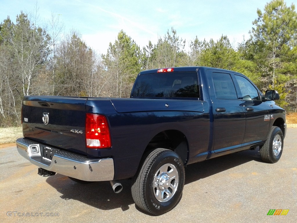 2018 2500 Tradesman Crew Cab 4x4 - True Blue Pearl / Black/Diesel Gray photo #6