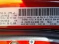 PR4: Flame Red 2018 Ram 2500 Tradesman Crew Cab 4x4 Color Code