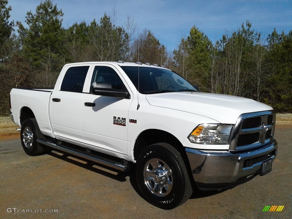 Bright White 2018 Ram 2500 Tradesman Crew Cab 4x4 Exterior Photo #125191771