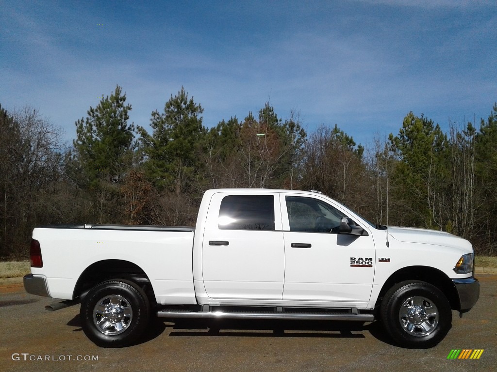 Bright White 2018 Ram 2500 Tradesman Crew Cab 4x4 Exterior Photo #125191801