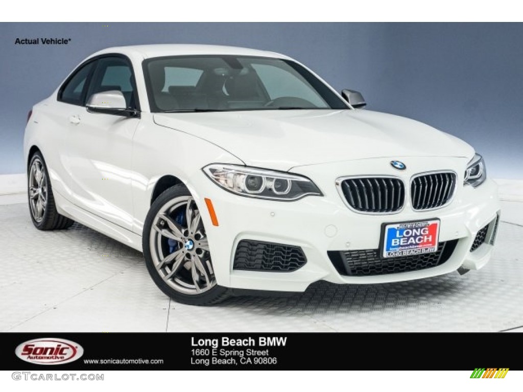 2016 M235i Coupe - Alpine White / Black photo #1