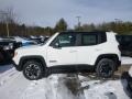 2017 Alpine White Jeep Renegade Trailhawk 4x4  photo #2