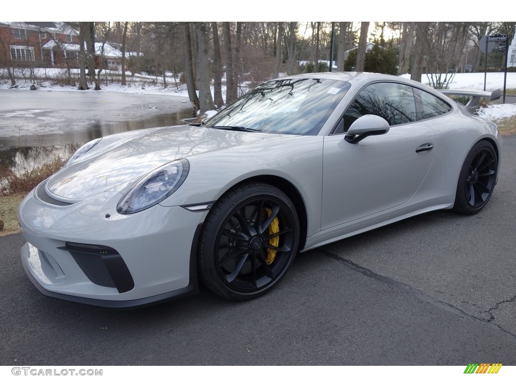 2018 911 GT3 - Chalk / Black w/Alcantara photo #1