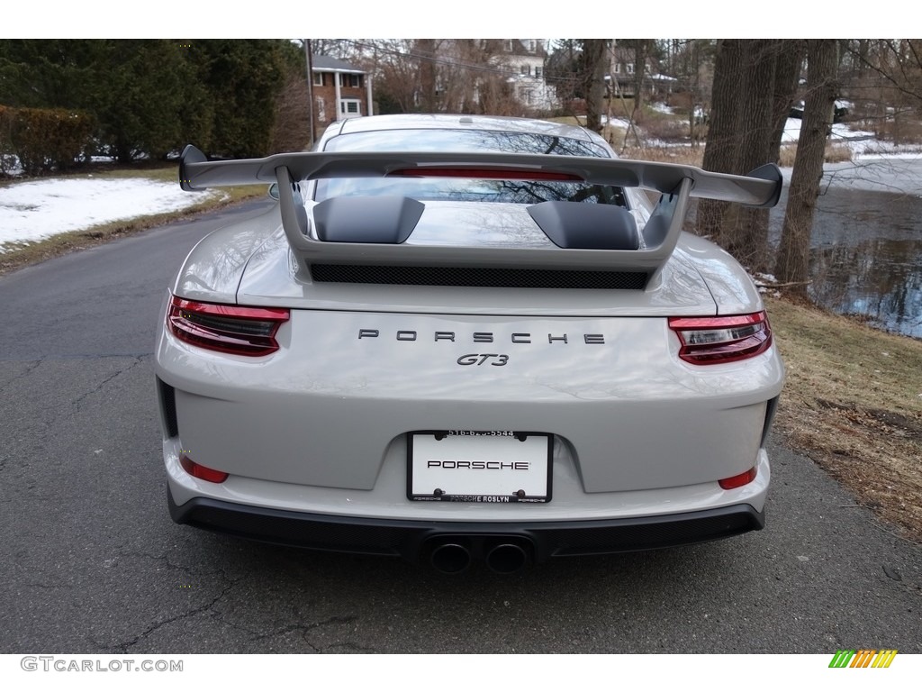 2018 911 GT3 - Chalk / Black w/Alcantara photo #5