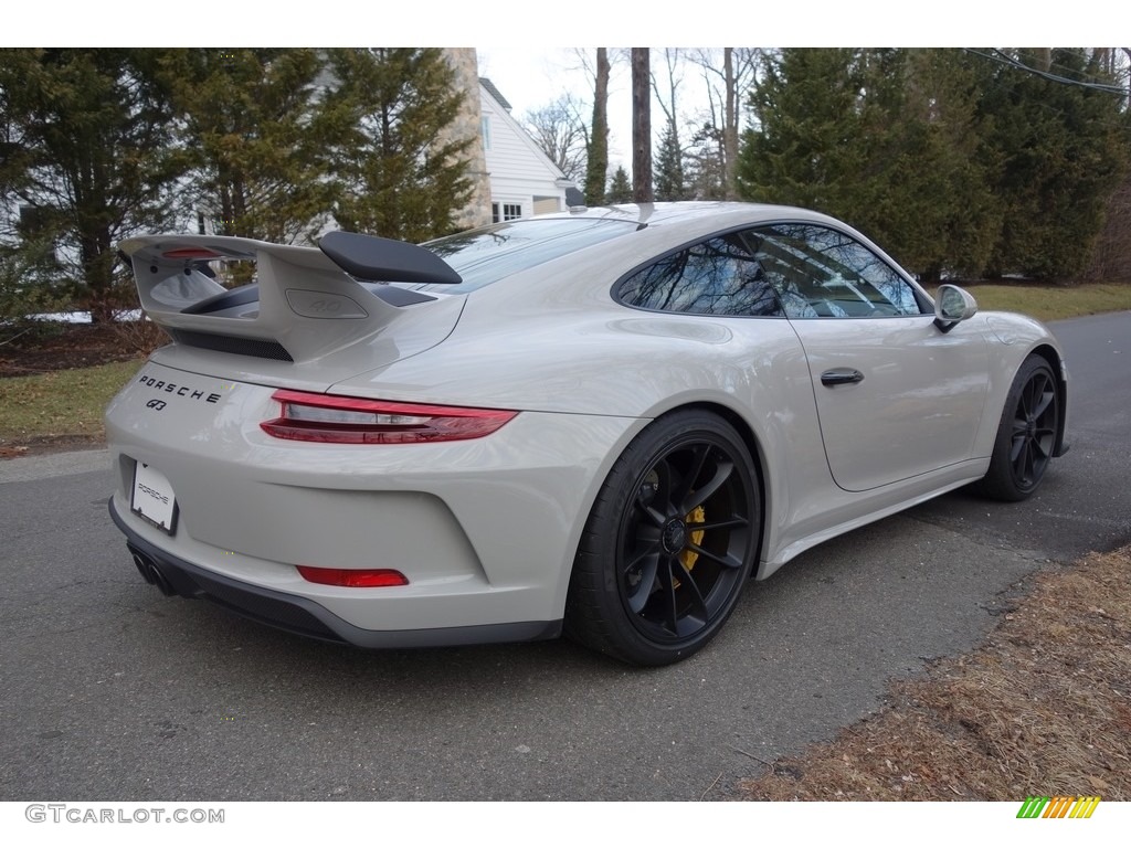 2018 911 GT3 - Chalk / Black w/Alcantara photo #6