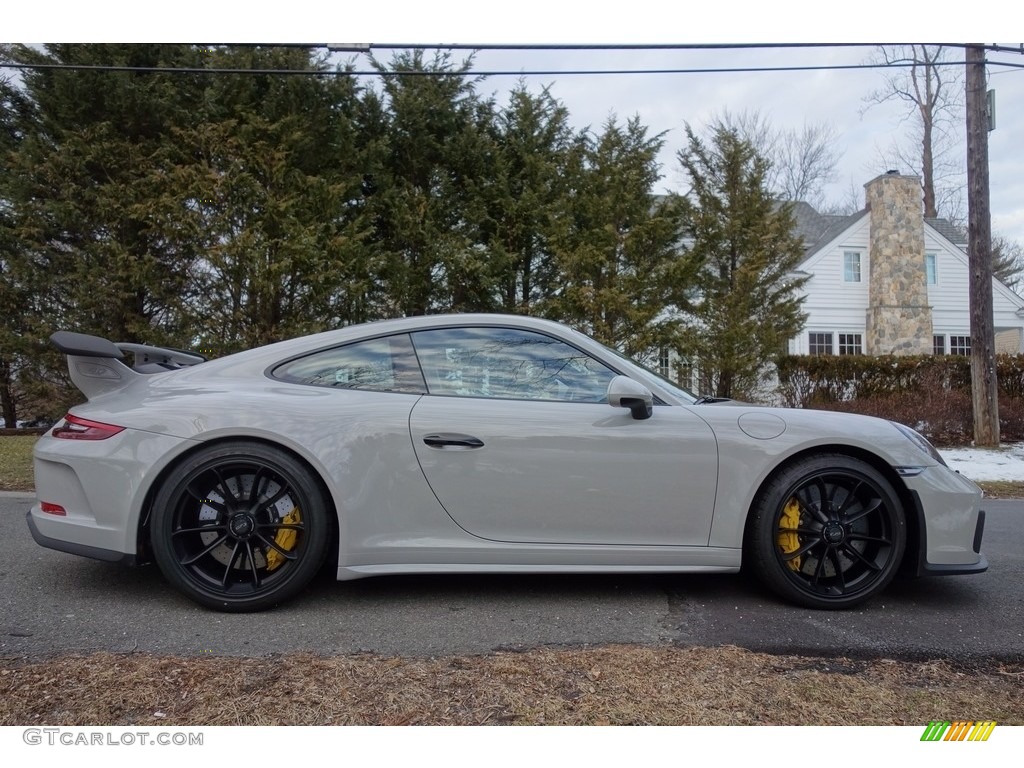 2018 911 GT3 - Chalk / Black w/Alcantara photo #7