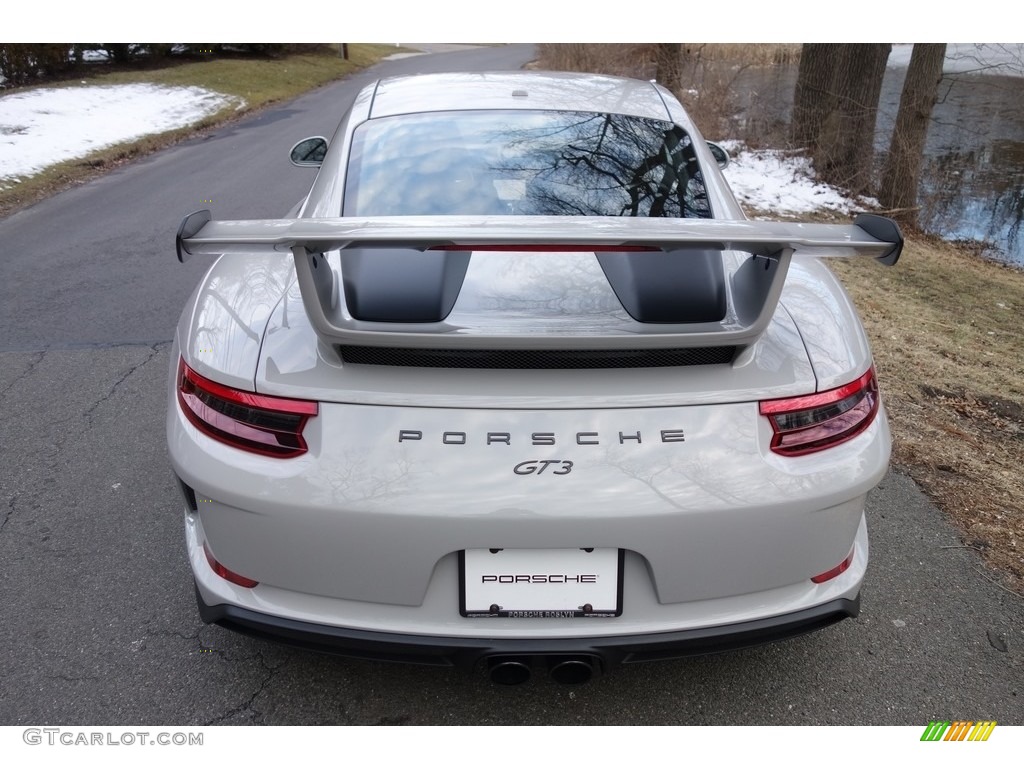 2018 911 GT3 - Chalk / Black w/Alcantara photo #9