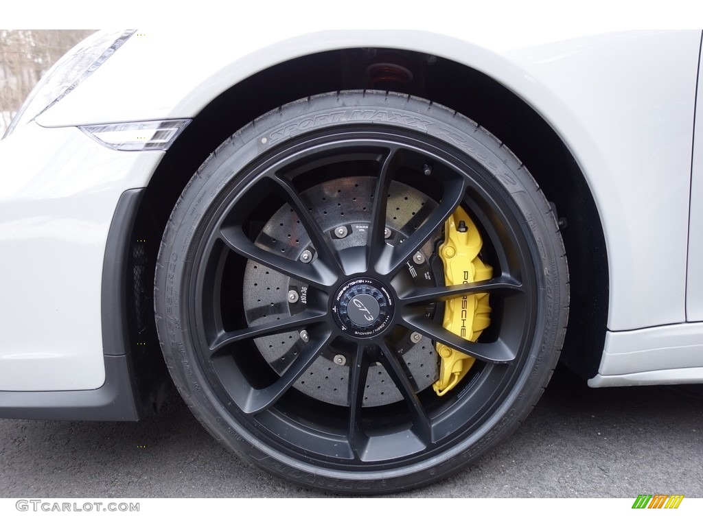 2018 911 GT3 - Chalk / Black w/Alcantara photo #10