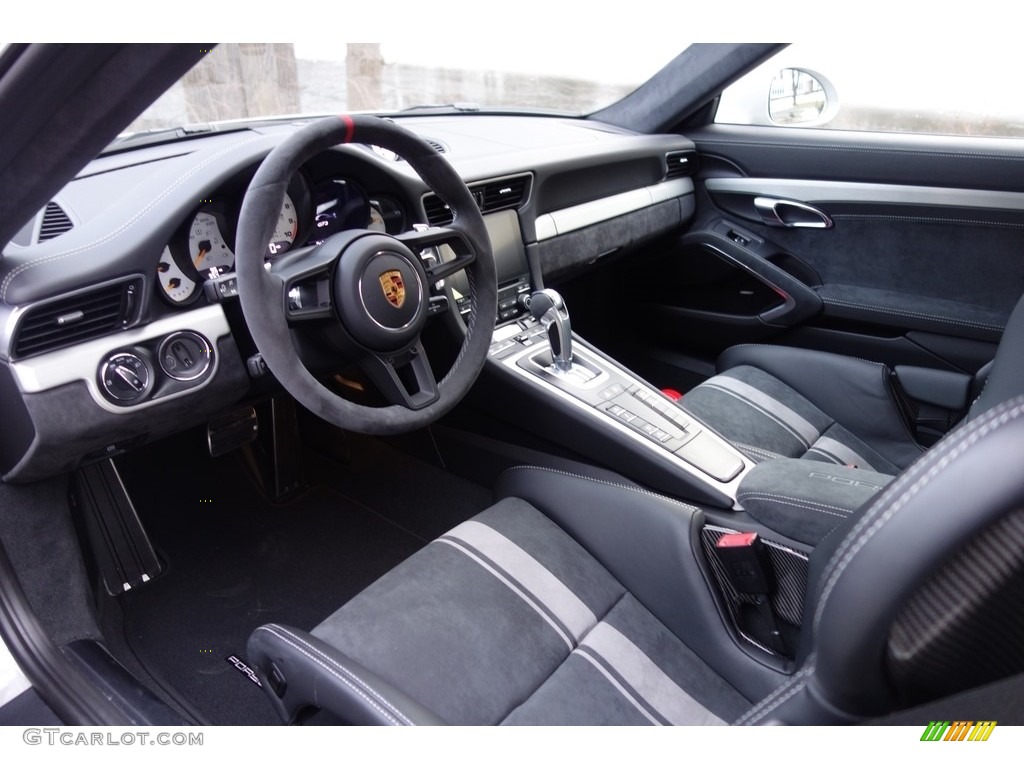 2018 911 GT3 - Chalk / Black w/Alcantara photo #11