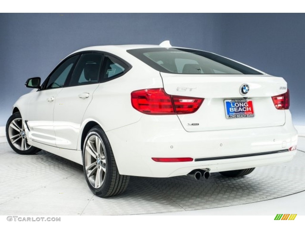 2015 3 Series 328i xDrive Gran Turismo - Alpine White / Black photo #10