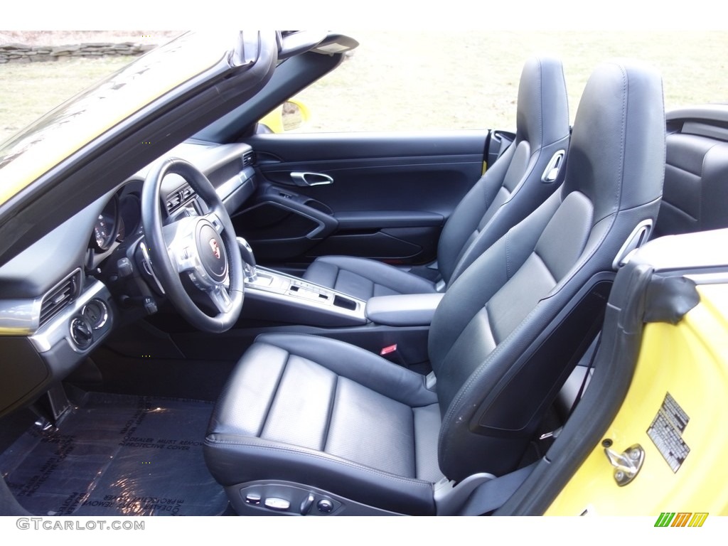 2013 911 Carrera Cabriolet - Racing Yellow / Black photo #12