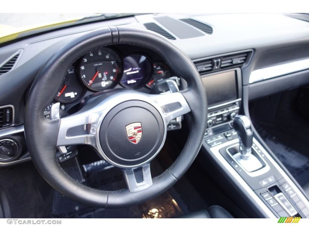 2013 911 Carrera Cabriolet - Racing Yellow / Black photo #17