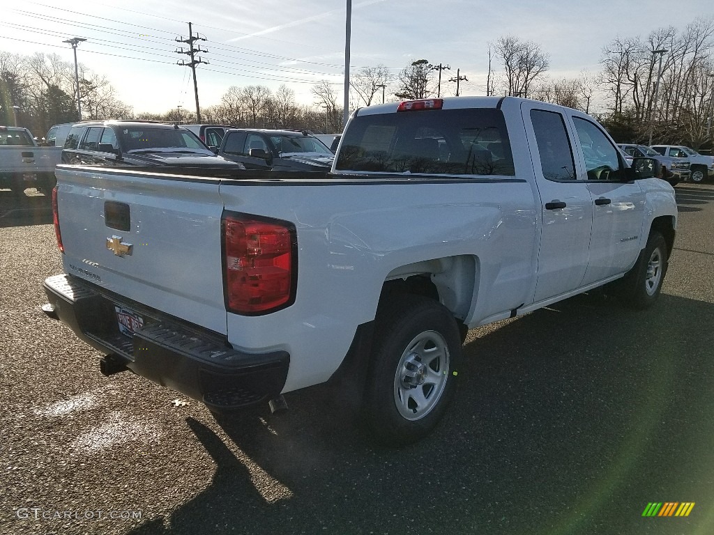 2018 Silverado 1500 WT Double Cab - Summit White / Dark Ash/Jet Black photo #5