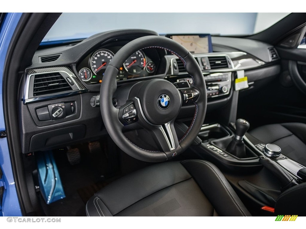 2018 BMW M3 Sedan Black Dashboard Photo #125197096