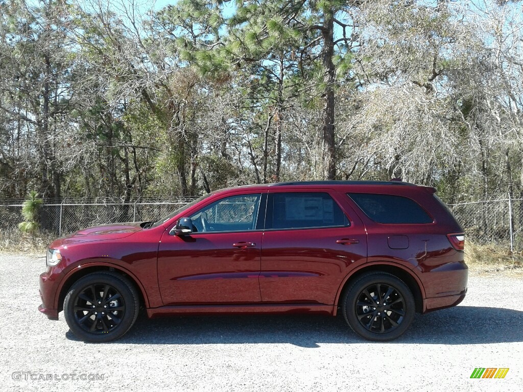 2018 Durango GT - Octane Red Pearl / Black photo #2