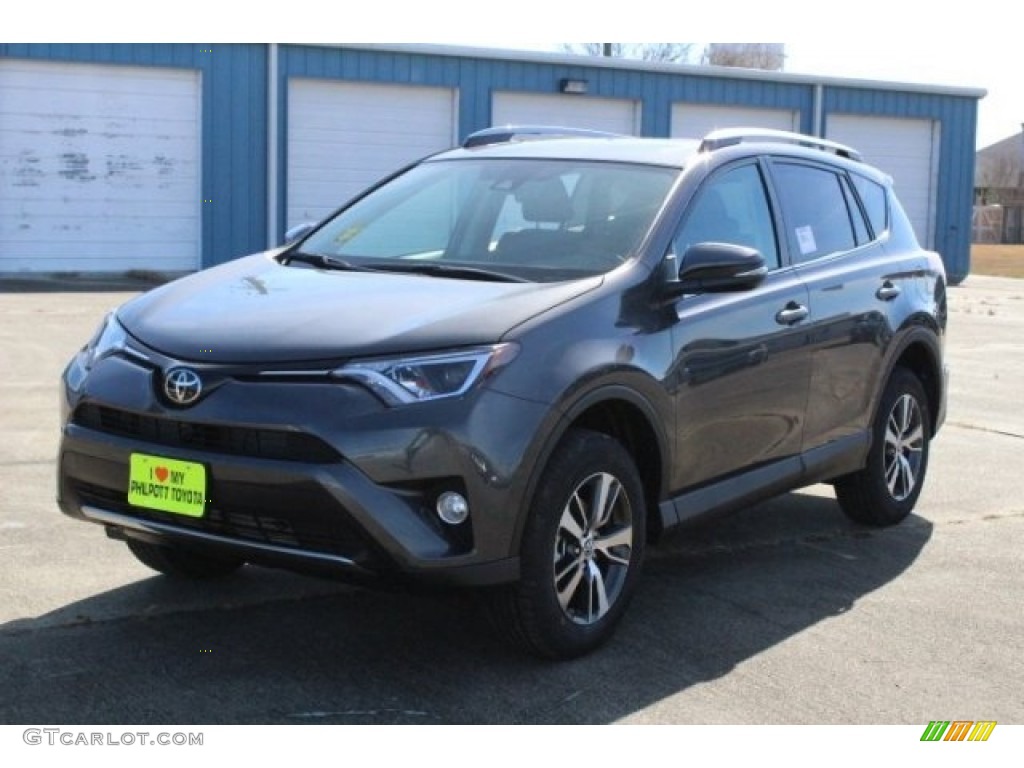 2018 RAV4 XLE - Magnetic Gray Metallic / Black photo #3