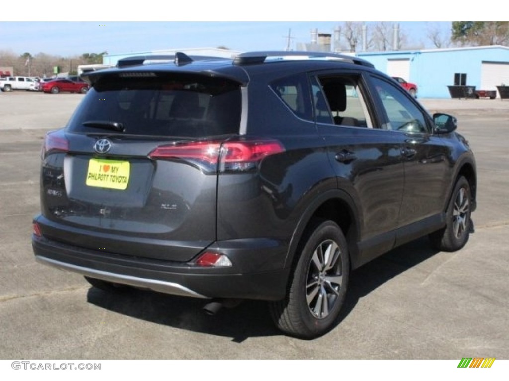 2018 RAV4 XLE - Magnetic Gray Metallic / Black photo #8