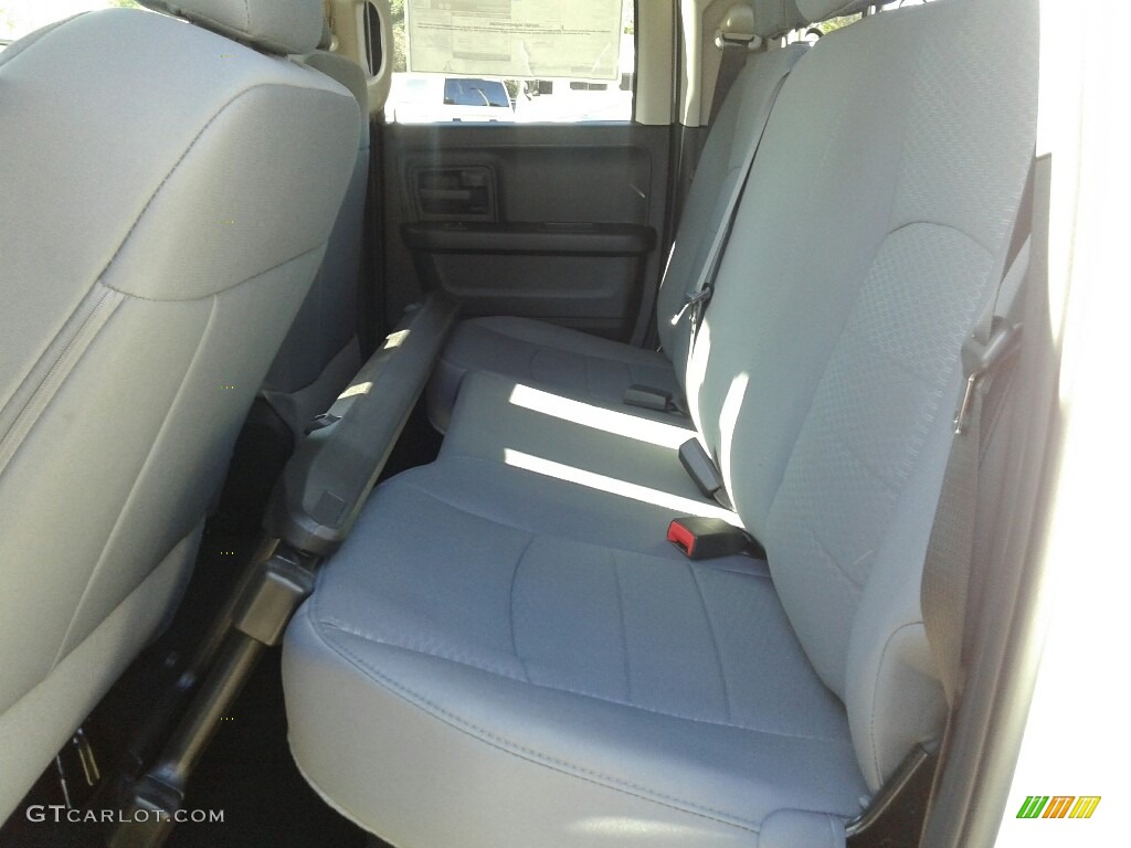 2018 1500 Tradesman Quad Cab 4x4 - Bright White / Black/Diesel Gray photo #10
