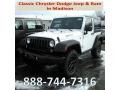 2018 Bright White Jeep Wrangler Willys Wheeler Edition 4x4  photo #1