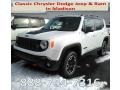 2017 Alpine White Jeep Renegade Trailhawk 4x4  photo #1