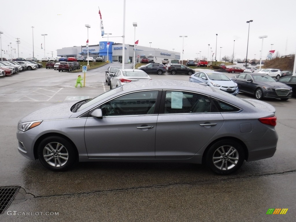 2017 Sonata SE - Shale Gray Metallic / Gray photo #6