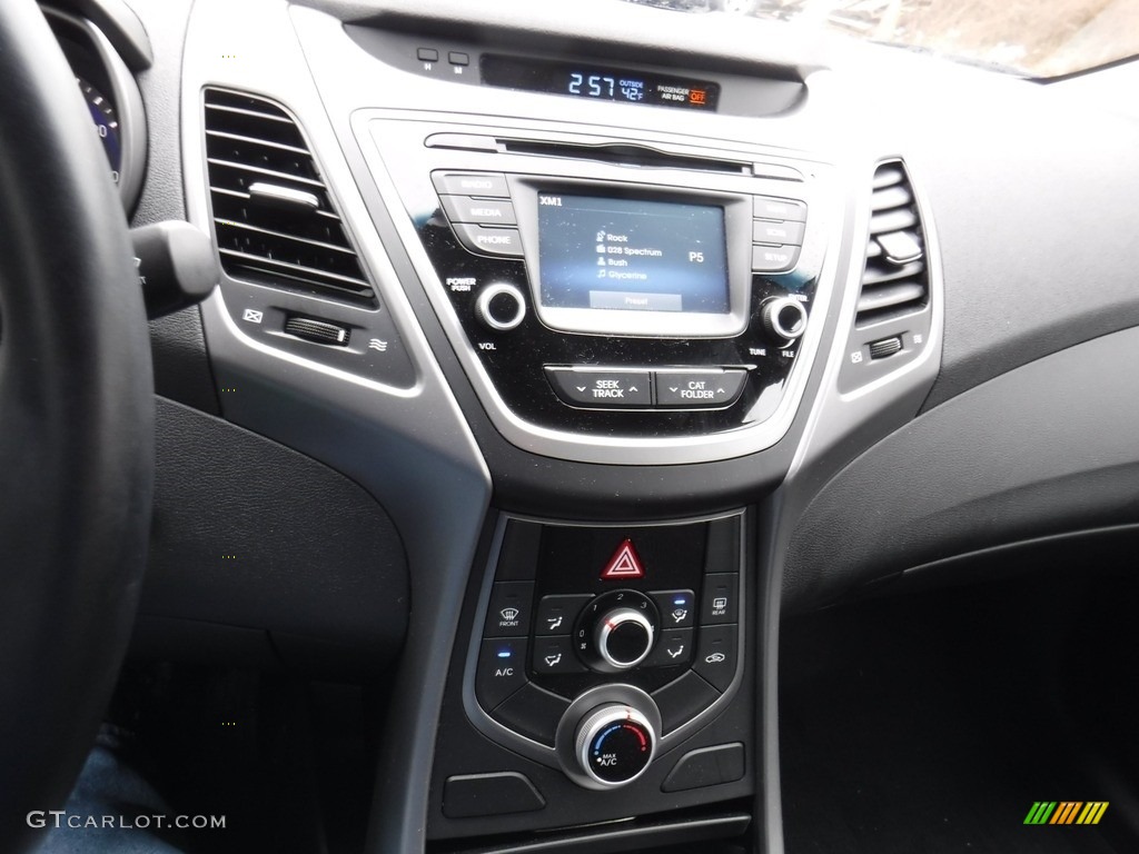 2015 Elantra SE Sedan - Geranium Red / Black photo #16