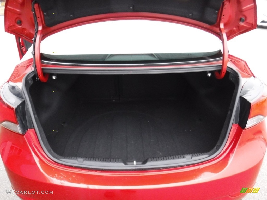 2015 Elantra SE Sedan - Geranium Red / Black photo #23