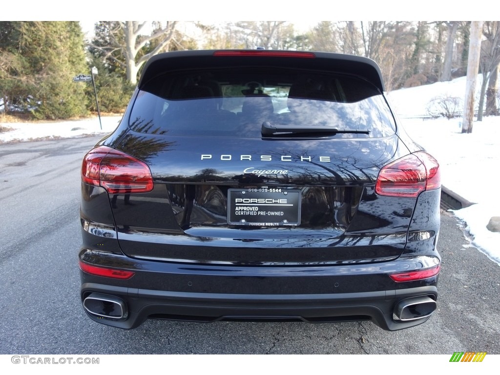 2015 Cayenne Diesel - Black / Black photo #5