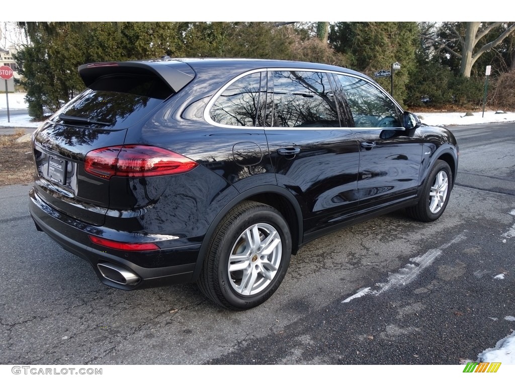 2015 Cayenne Diesel - Black / Black photo #6