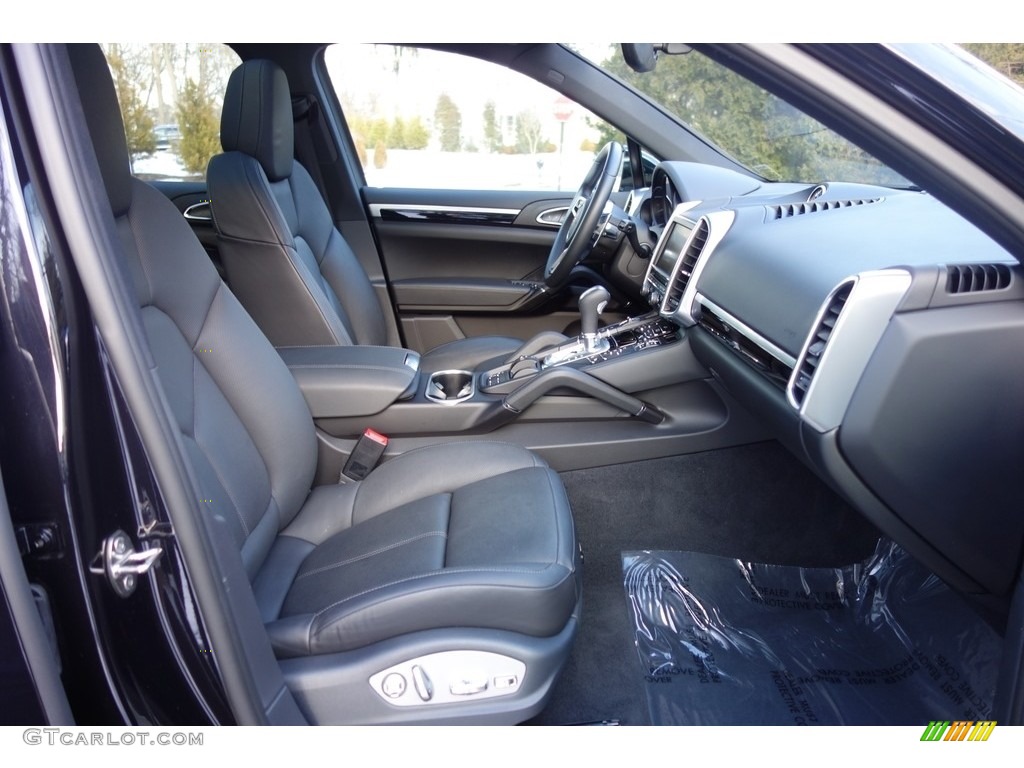 2015 Cayenne Diesel - Black / Black photo #15
