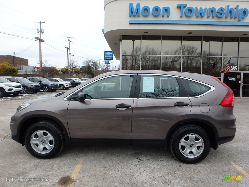 2015 CR-V LX AWD - Urban Titanium Metallic / Gray photo #2