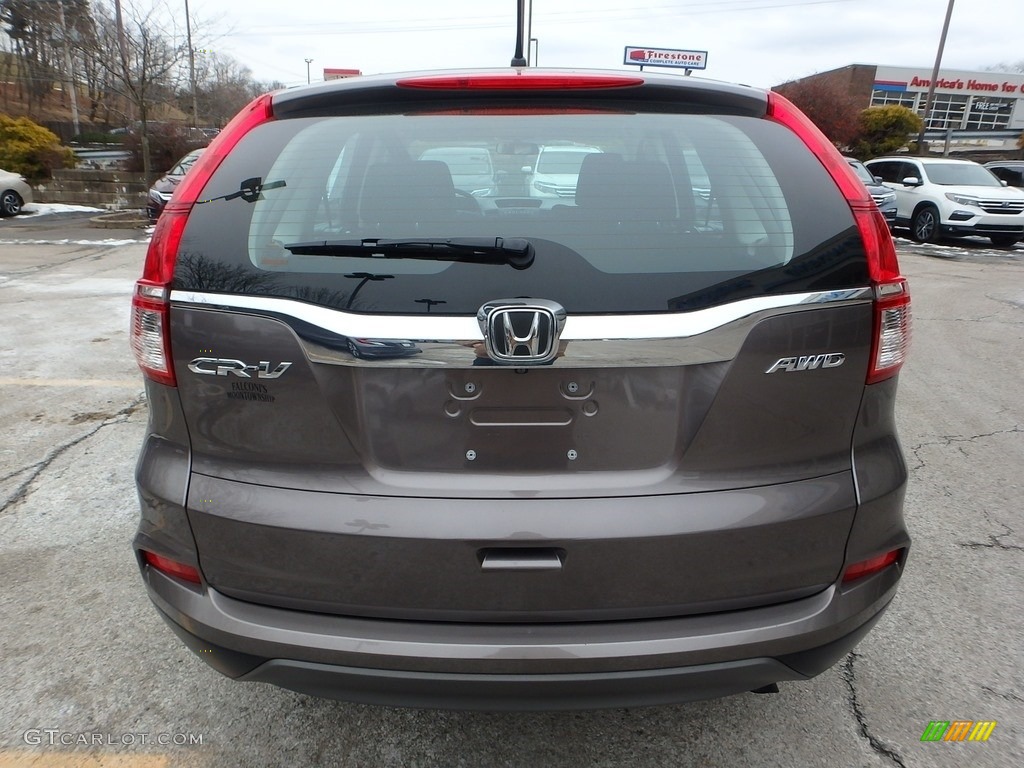 2015 CR-V LX AWD - Urban Titanium Metallic / Gray photo #4