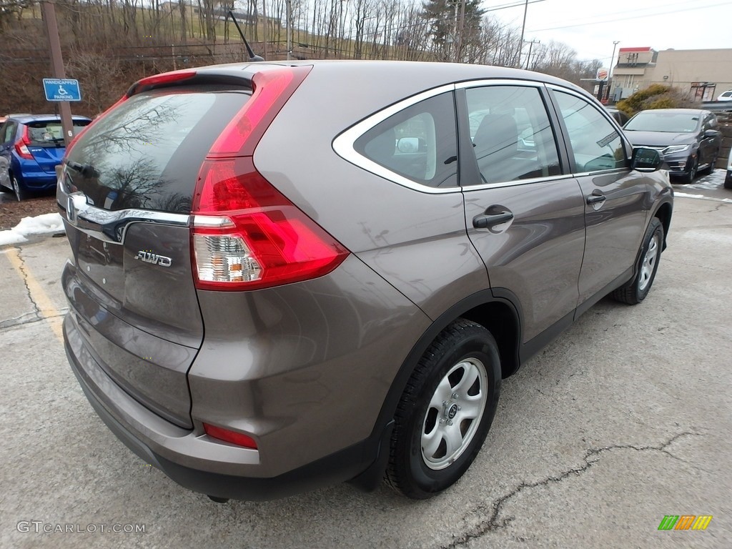 2015 CR-V LX AWD - Urban Titanium Metallic / Gray photo #6
