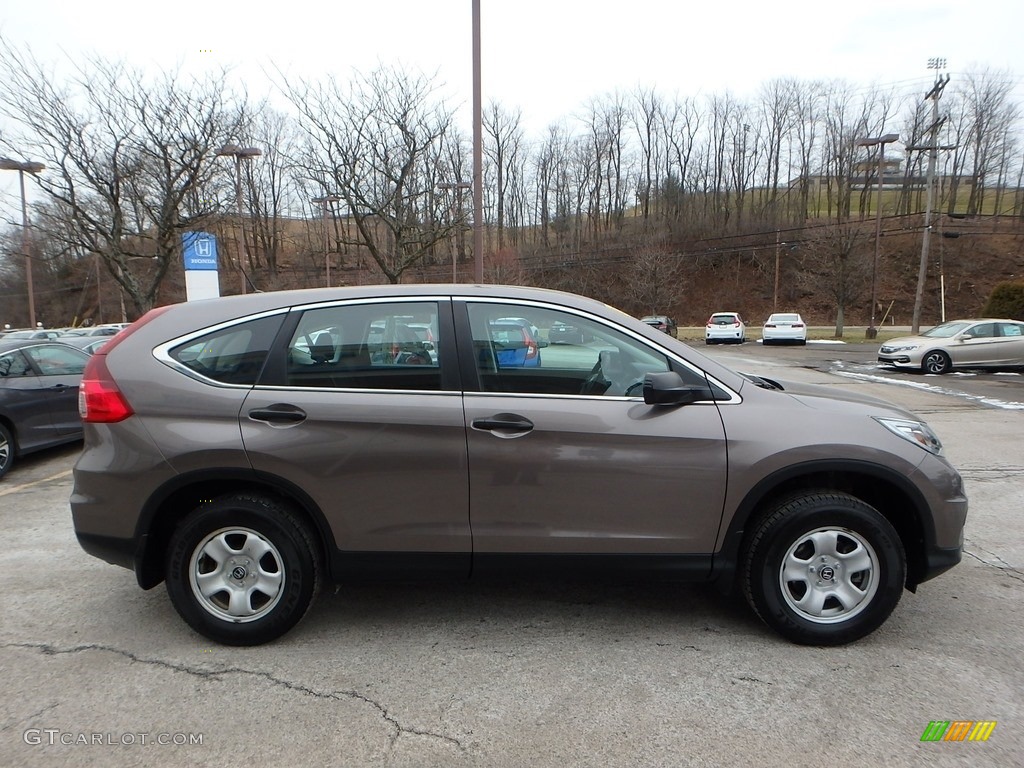 2015 CR-V LX AWD - Urban Titanium Metallic / Gray photo #7