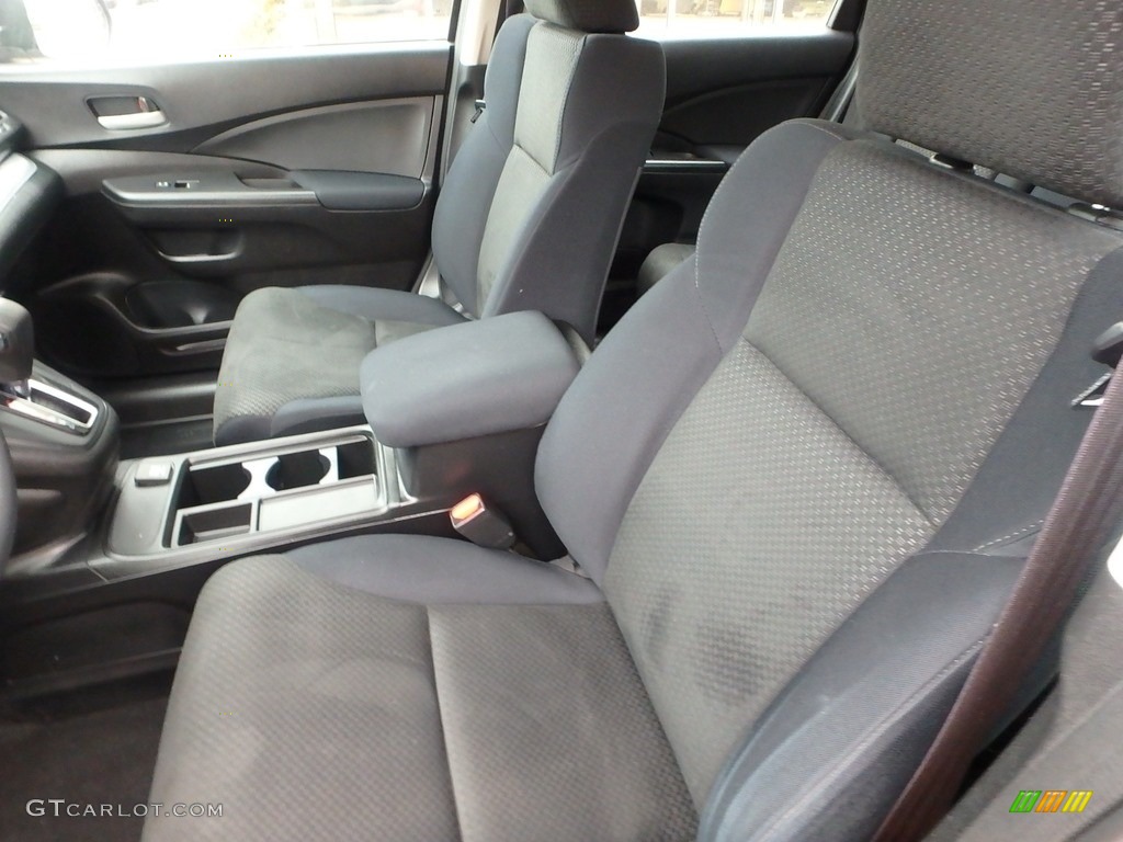 2015 CR-V LX AWD - Urban Titanium Metallic / Gray photo #16