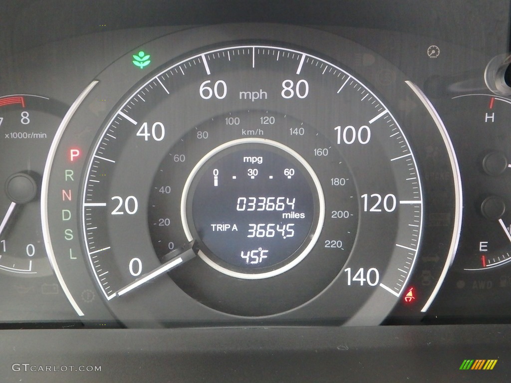 2015 CR-V LX AWD - Urban Titanium Metallic / Gray photo #24
