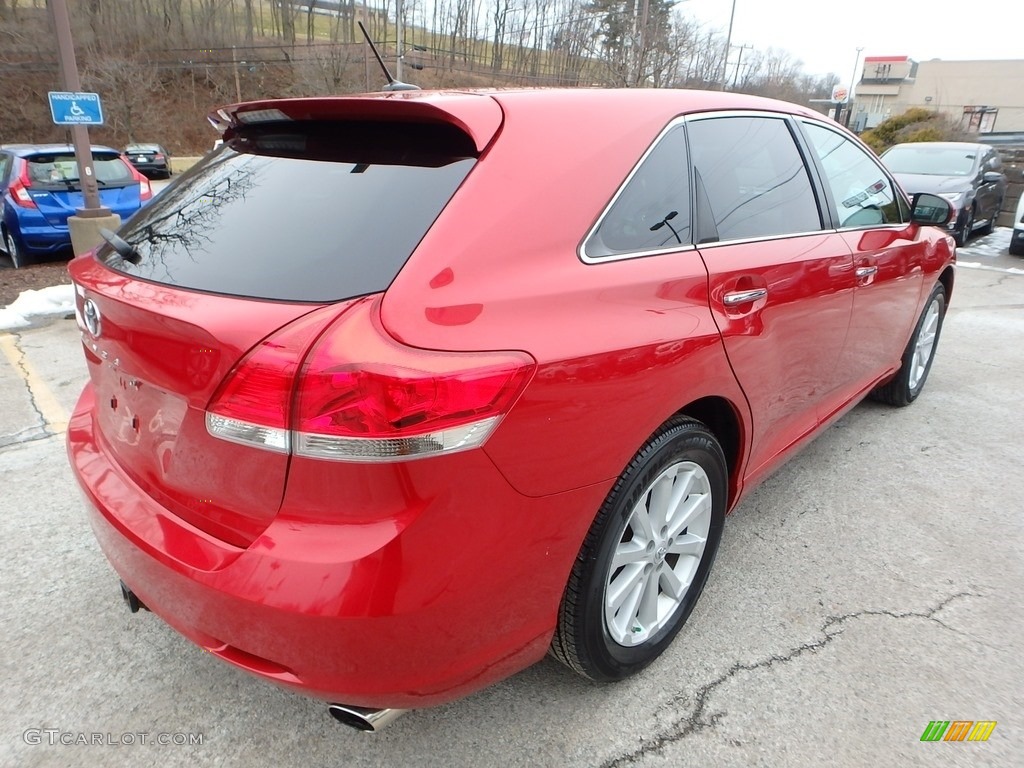 2010 Venza I4 - Barcelona Red Metallic / Ivory photo #5